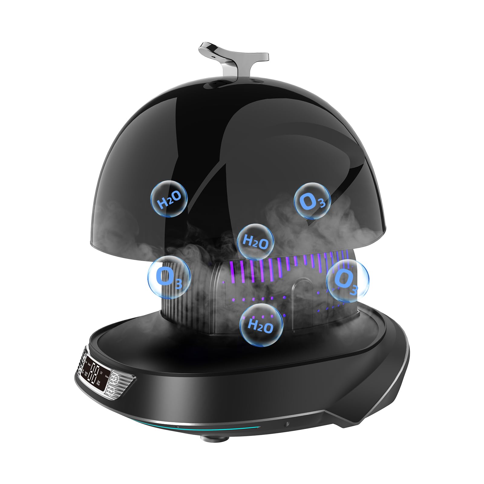 Photo 1 of Cap & Helmet Care Machine,Restore Misshapen Hat/Cap Natural Shape with Steam Iron,Helmet Steaming,Drying and Remove Odor with Ozon,Suitable for Various Hats and Helmets (Black)