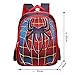 School Backpack for Boys Kids Schoolbag Student Bookbag Rucksack Waterproof Shoulder Bag Daypack with Anime Super Hero (A03, Large:16.5x12.6x5.5 in)