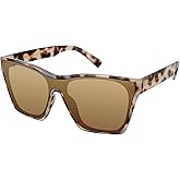 Vince Camuto womens Vc1089 Shield 100% Uv Protective Square Sunglasses. Luxe Gifts for Her, 140 Mm Square Sunglasses