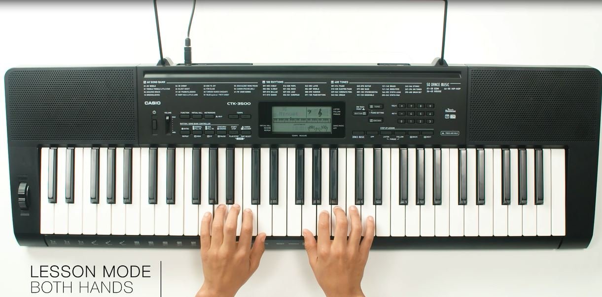 Casio CTK 3500AD Full Size Touch Response Keyboard Black Best