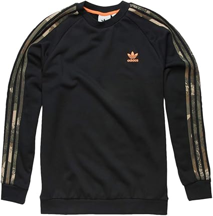 mens camo crewneck sweatshirt