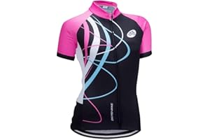 ZEROBIKE Women's Short Sleeve Cycling Jersey Jacket Cycling Shirt Quick Dry Breathable Mountain Clothing Bike Top