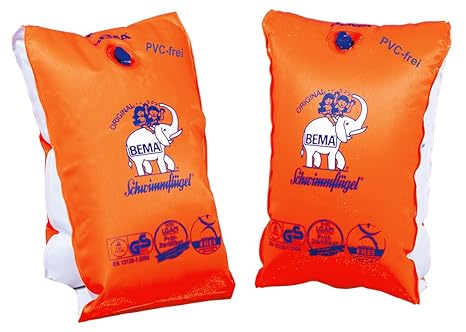 Bema®WFF Kinder Schwimmflügel PVC Frei Doppelkammer Baby Schwimm Hilfe Ärmel