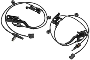 Motoforti Front Left Right ABS Wheel Speed Sensor Fit for TOYOTA RAV 2009 2010 No.8954242050/8954342050 - Pack of 2 Long-last