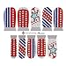 Winstonia Designer Nail Wrap Strips - Americano