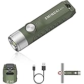 SMINGXI A11 Rechargeable Keychain Flashlight -Pocket Mini Flashlight,Key-Chain 500 High Lumens,EDC Flashlights,Waterproof Small Lightweight for Everyday Carry, Camping, Hiking, Emergency