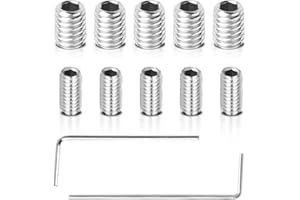 Gfdoso 5 Packs W11366418 Refrigerator Freezer Door Handle Mounting Set Screw Compatible with Most Refrigerators, AM 1-5-1 - EA221008/EA230910 - Equipped with Hex Wrench for Installatio