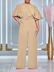 acelyn Elegant Jumpsuit for Women Dressy Sexy Plus