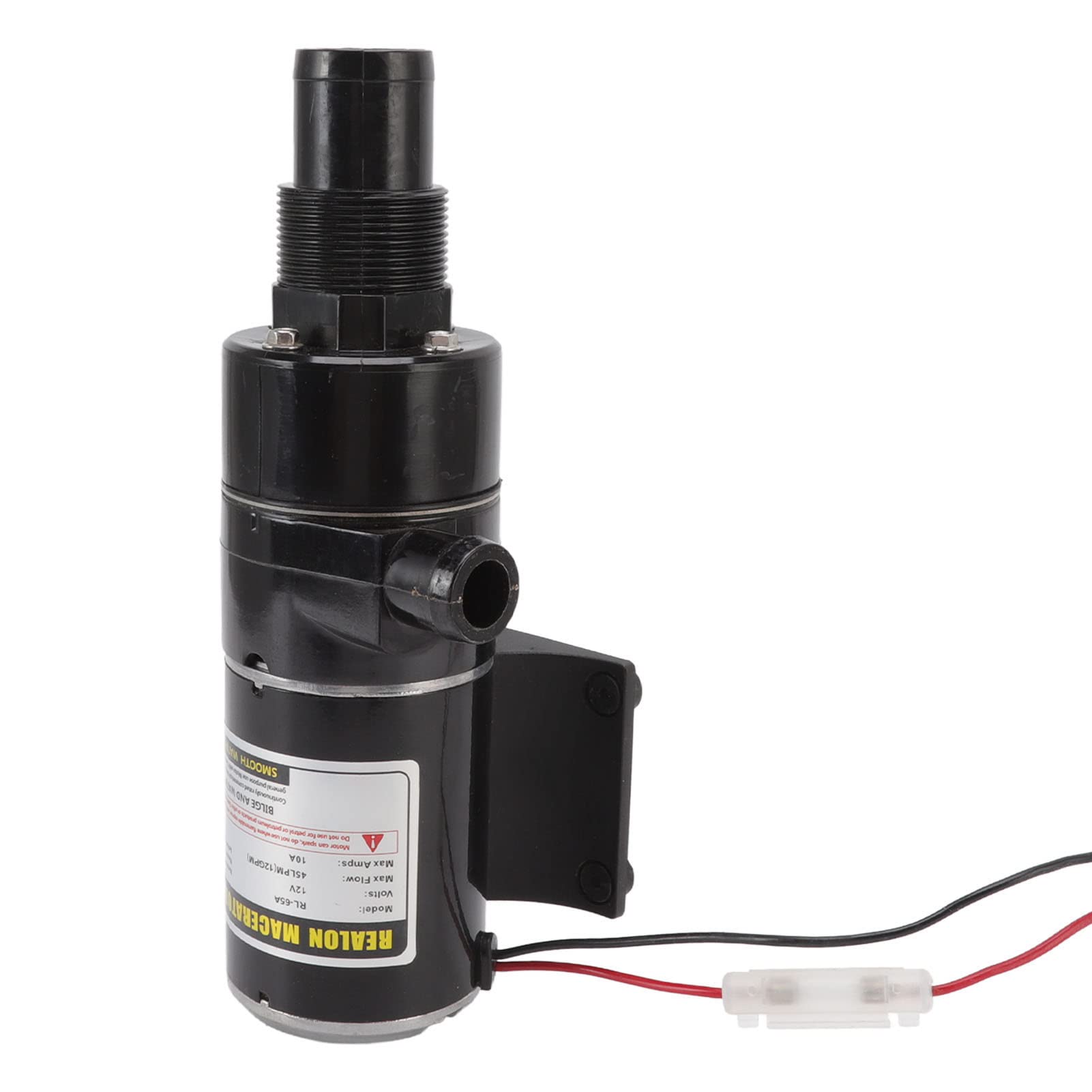 12V Waste Double Design, High Rate, Widely Applicable, Multiple Protection, High Efficiency for Kitchen Sewage Yacht RV Toilet Household, Prevent Clog Extend Service Life