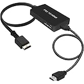 XIANREN PS2 To HDMI Converter, PS2 HDMI Cable Support 1080P/720P, Composite To HDMI Works for PS1/2, HD Link Cable for PS2. P