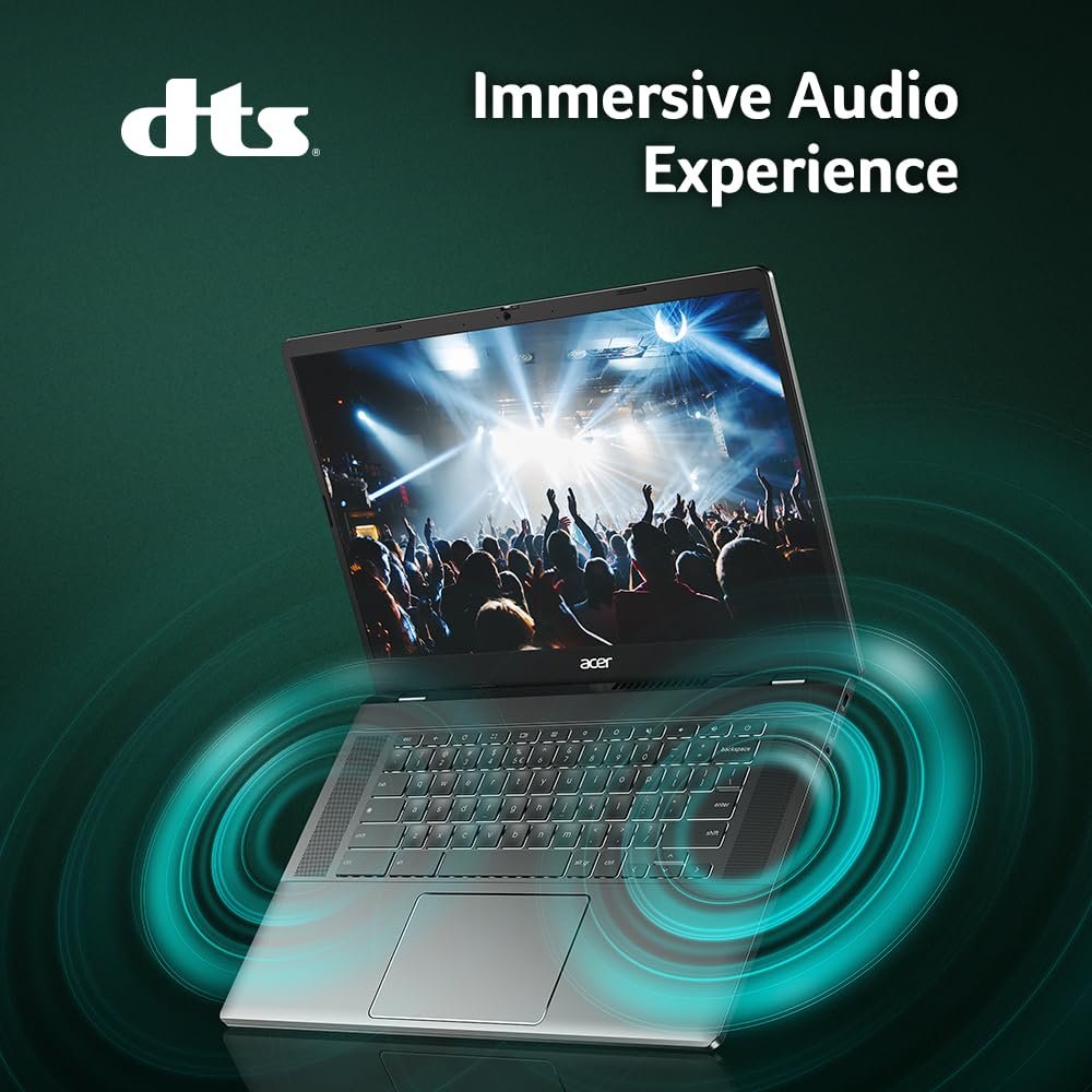 acer Chromebook Plus 515 Laptop with Google AI – 15.6