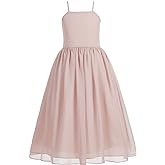 Criss Cross Chiffon Formal Flower Girl Dresses Junior Bridesmaid Dress Reception Dress