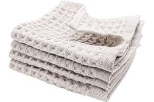 sea me at home Waffle Washcloths Set, 100% Turkish Cotton