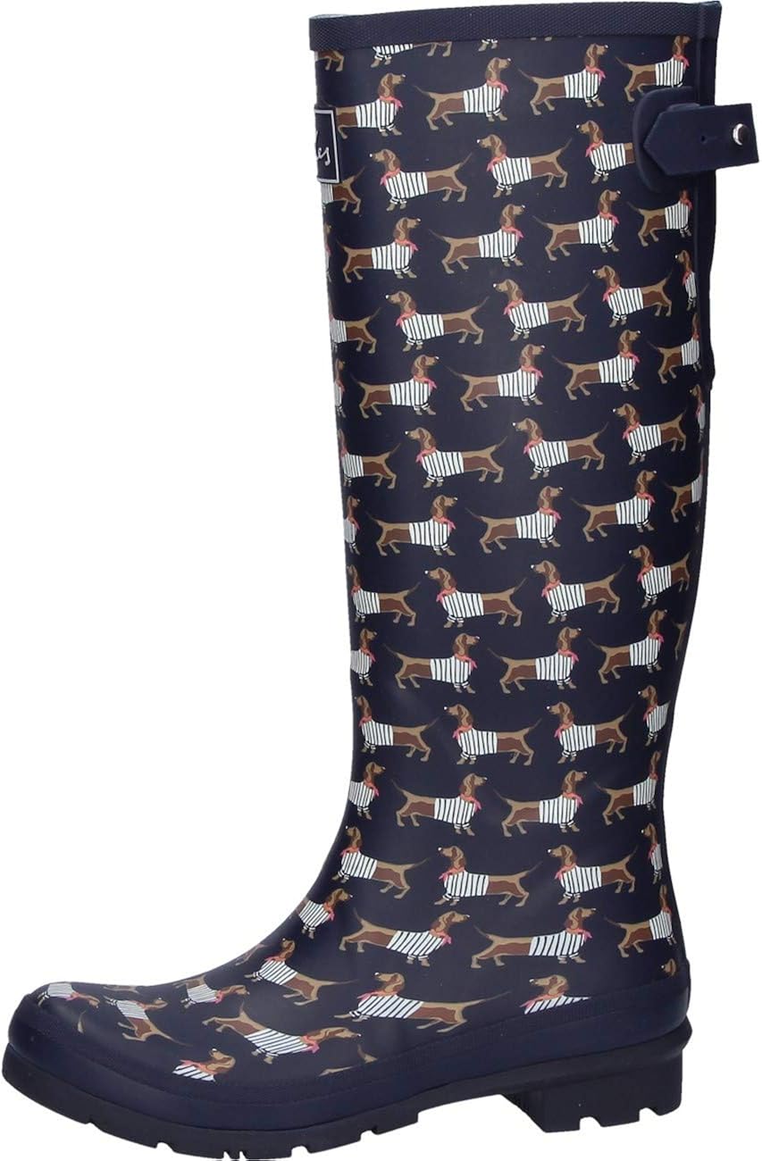 Joules Welly Print Rain Boot