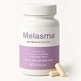 NEWUREHO Melanina Anti-Melasma Capsules - with DIM, KSM-66, Turmeric Extract 95% for Women 60 Capsules