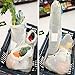 GreeOn Eco Friendly Reusable Produce Bags - Non Plastic - Net Zero Waste, Organic Cotton Mesh Produce Vegetable Bag Washable (with Drawstring & Tare Weight) for Grocery Shopping and Storage, Set of 6