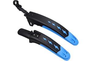 MAKELEN Bike Fender Set Mudguard Set Front and Rear 2 Parts-Universal Full Cover Thicken Widen Bicycle Adjustable Bike Fender Mud Guard Mudflap for MTB Road Bike Mountain Bike