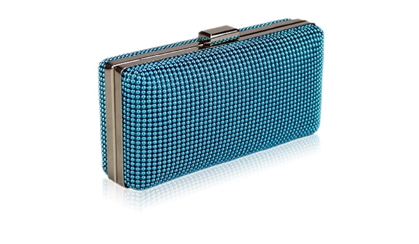 teal evening bag