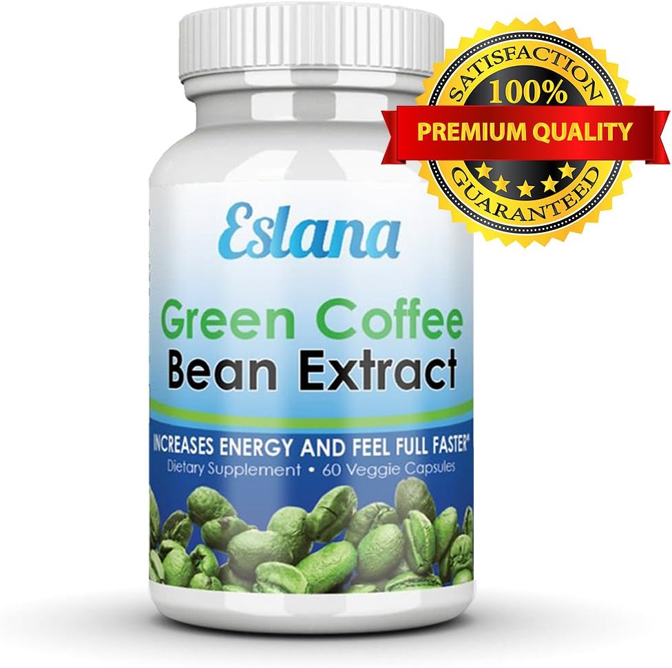 Best Green Coffee Bean Extract 800 - With GCA 50% Chlorogenic Acid - No Unexpected Effects: You Just Lose Weight
