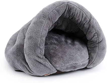 Petcute Panier Pour Chien Sac De Couchage De Chat Chat Nid Chaud Lit Pour Animal De Compagnie Grotte Pour Chat Amazon Fr Animalerie