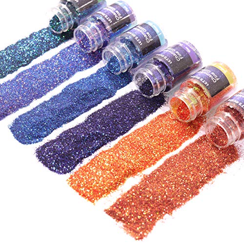 LET\'S RESIN Chameleon Fine Glitter, 132G/4.6oz Colorshift Extra Fine Glitter for Resin, Ultra Craft Glitters for Epoxy Resin, Nail Art, Slime, Epoxy Tumblers