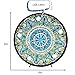 Diamond Painting Mandala with LED Lights DIY Special Shaped Full Drill Crystal Diamond Drawing Bedside Lamp for Home Decoration or Gifts-6x6in (Mandala-1)