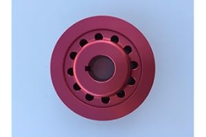 1320 Performance supercharger pulley TRD 3.4L 5VZ-FE 5VZ 2.1 inches RED