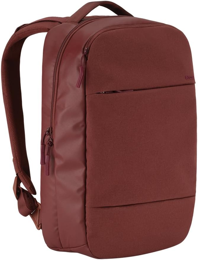 City Compact Backpack Deep Red Open Box Computers Accessories Amazon Com