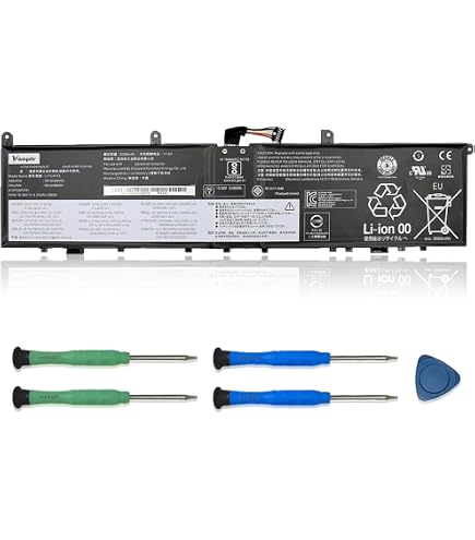 SCIVOY Laptop Battery For Lenovo ThinkPad P15 P17 T15G - 94Wh Replacement For L19C6P71 L19L6P71 Models