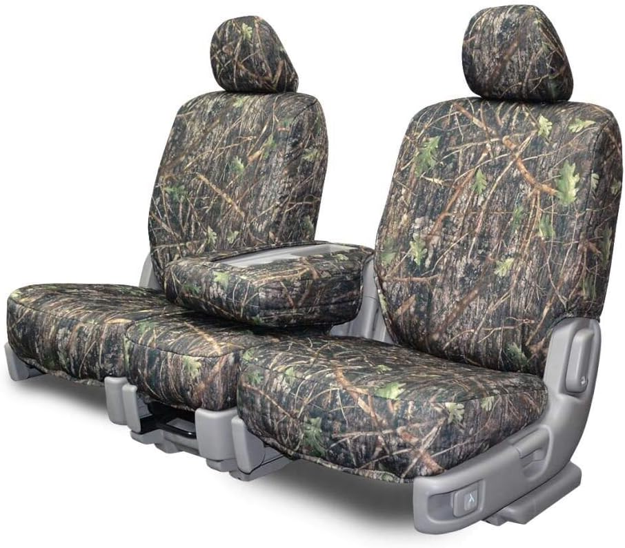 Custom Fit Seat Covers for Chevy/GMC 40-20-40 Style Seats - Conceal Camo Fabric