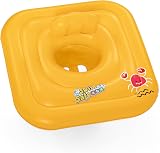 Bestway Baby Boat Inflatable 3-Ring Square Float 75x76 cm Yellow 24-36 Months view 6