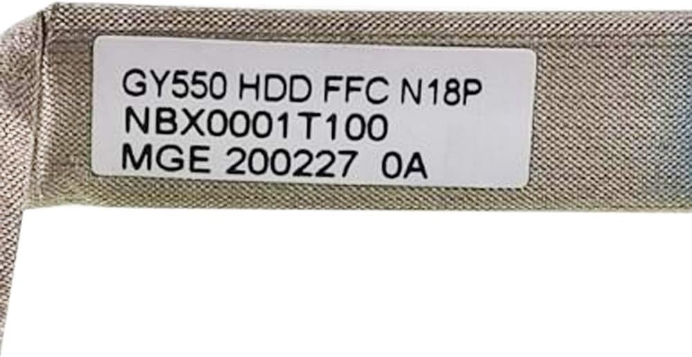 Gintai SATA HDD Hard Drive Cable Connector for Lenovo Legion 5-15IMH05H 81Y6 82CF 5P-15IMH05H 82AW 5-15ARH05H 82B1 5P-15ARH05H 82GU 5-15IMH6 82NL GY550 5C10S30072 NBX0001T100 - Image 4