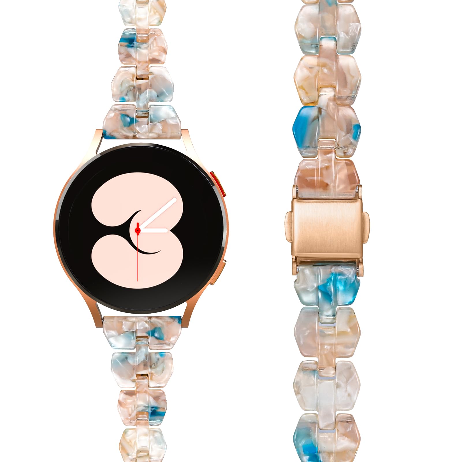 BAIHUIAM Resin Bands Compatible with Galaxy Watch