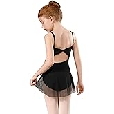 HIPPOSEUS Adorable and Comfortable Girls Ballet Leotards - Suitable for Dance and Gymnastics