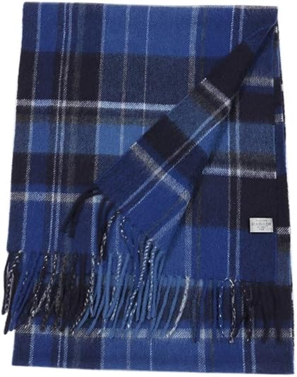 Amazon J Press Jプレス タータンチェック カシミヤ100 フリンジマフラー 青 シューズ バッグ Amazon J Press Jプレス タータンチェック カシミヤ100 フリンジマフラー 青 シューズ バッグ