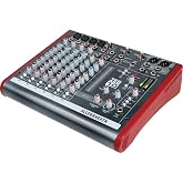 Allen &amp; Heath ZED-10 - Touring Quality Audio Mixer with 2 Mic/Line, 2 Mic/Line/DI, 3 Stereo Line and USB I/O (AH-ZED-10),Black and Red
