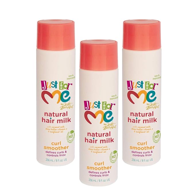 Amazon Com Just For Me Natural Hair Milk Curl Smoother Defines