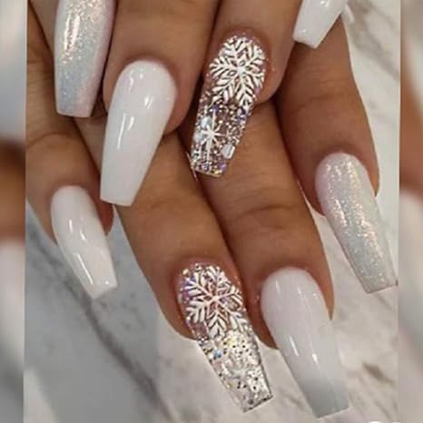 Amazon.com: c curve nail tips, acrylic nature fake nails,ivtor half Amazon.com : Feilisa Short Acrylic Fake Nails Coffin Women's Press on