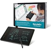 PenPower RemoteGo LCD Writing Pad | LCD Panel | Visible Handwriting | Video &amp; Voice Comment on PDF | Annotation, Screen Recording and Math Formula Recognition | Pen Tablet for Adults