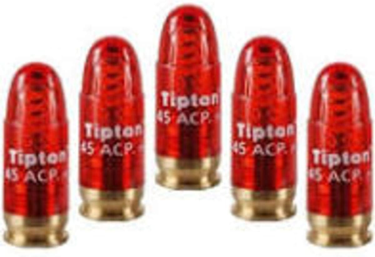 Tipton Pistol Snap Caps .45 ACP with False Primer and Reusable Construction for Dry-Firing, Practice and Safe Firearm Storage, 5 Pack : Gunsmithing Tools And Accessories : Sports & Outdoors