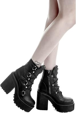 Killstar Broom Rider Platform, Botas de plataforma y luna