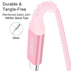 100W USB-C to USB-C Long Charging Cable 10FT,Type-C