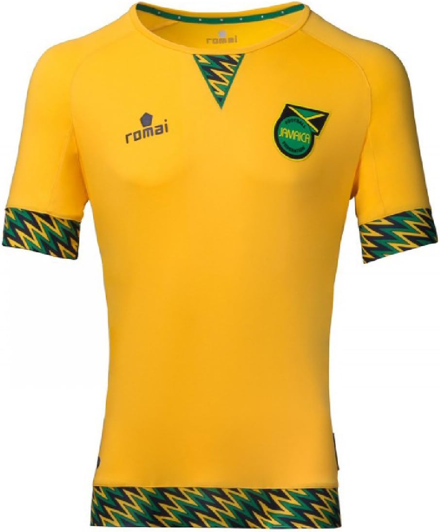 Romai Jamaica Official National Football Home Shirt 2015-2016