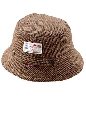 Amazon ハリスツイード 帽子 メンズ メンズハット ハリス ツイード