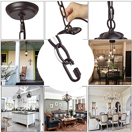 LALUZ 19 feet Ceiling Light Fixture Lighting Chains Bronze Pricepulse