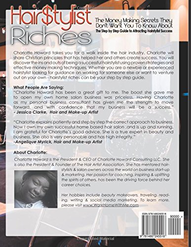 Hair Tylist Riches Book The Step By Step Guide To Attracting