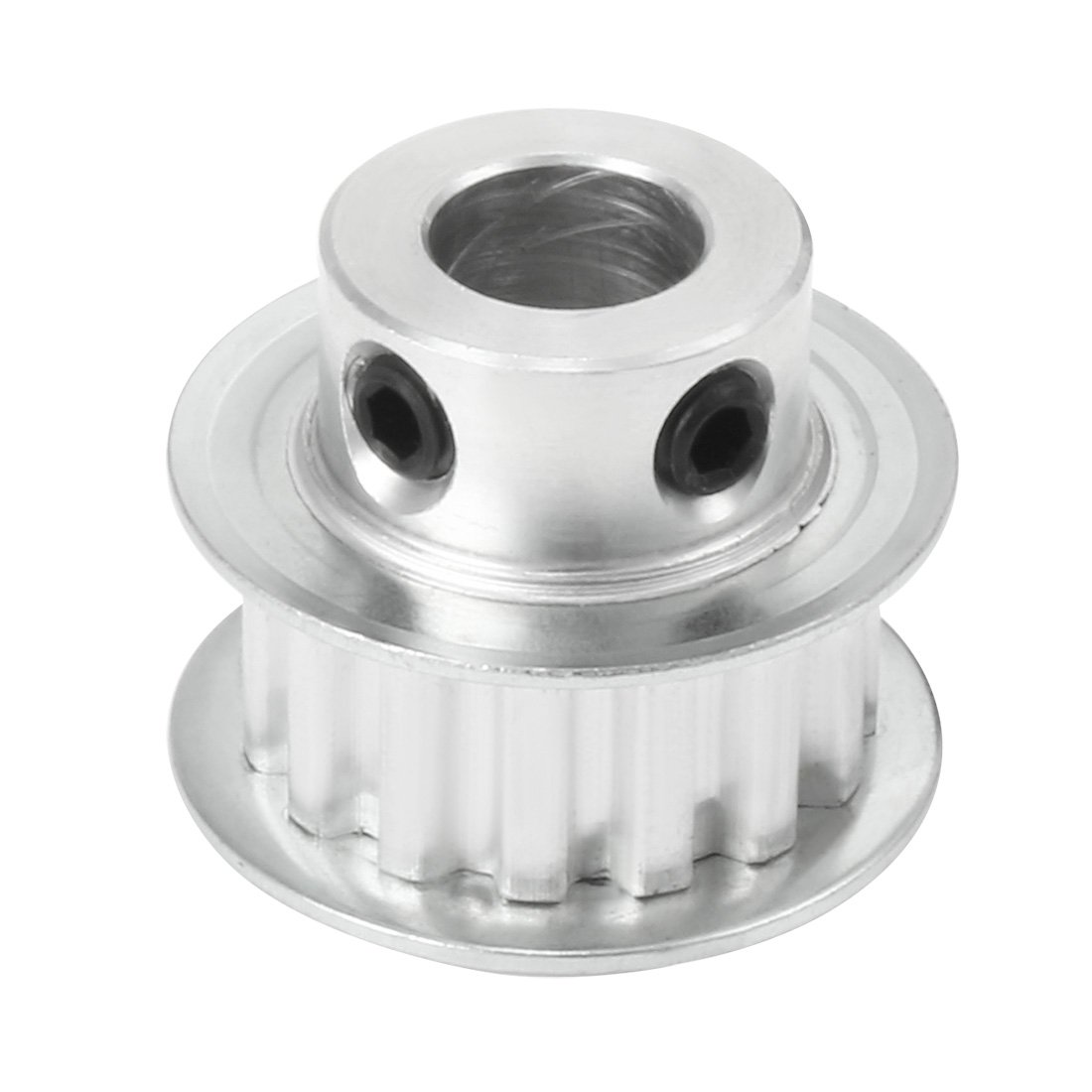 sourcingmap Aluminum 15 Teeth 10mm Bore 5.08mm Pitch Timing Belt Pulley for 10mm Belt