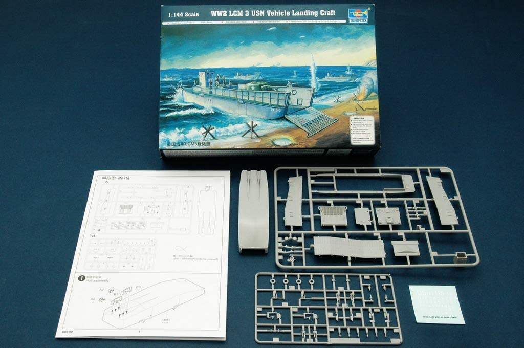 Trumpeter 1: 144 - Lcm III USN Landing Craft