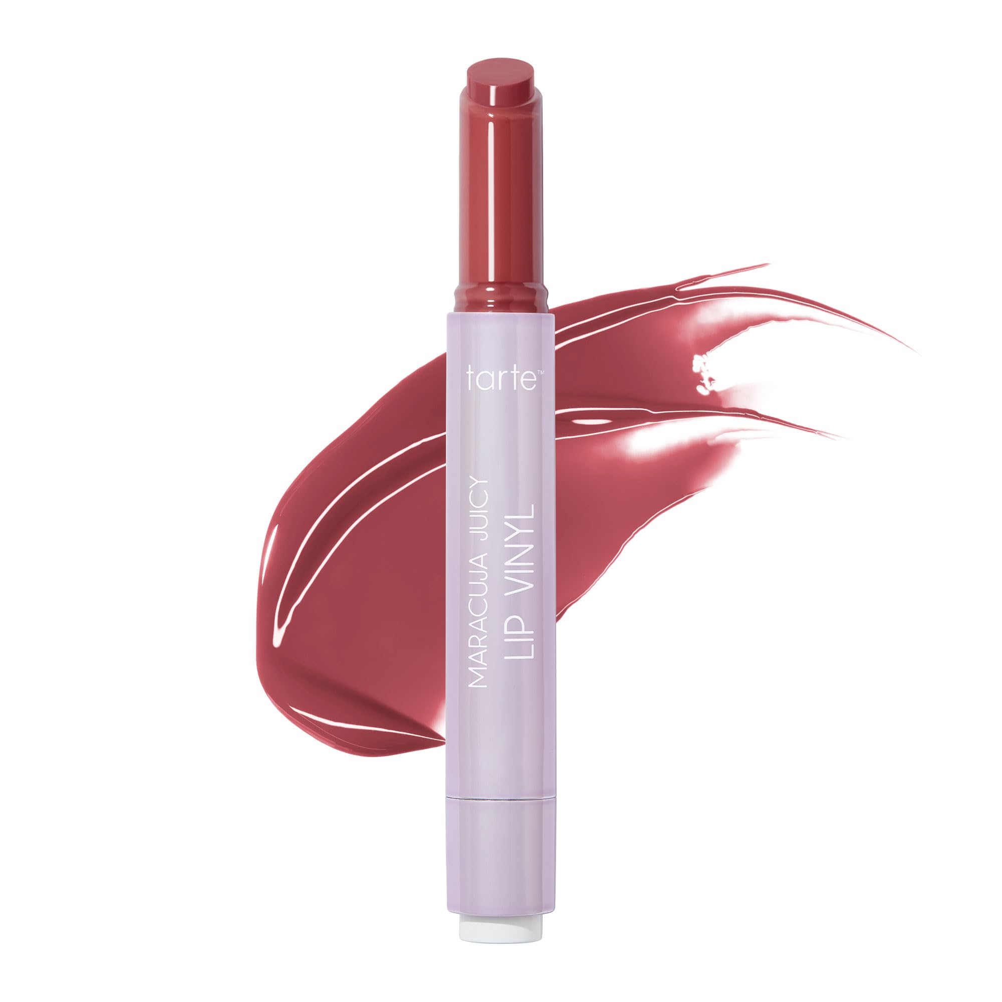 Photo 1 of tarte maracuja juicy lip vinyl gloss – Hydrating & Volumizing Lipgloss Balm with Hyaluronic Acid, Vitamin E to Plump & Moisturize for Radiant, Full Sizeer-Looking Lips, Vegan & Cruelty Free