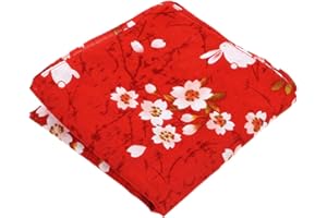 jojofuny Japanese Style Bento Wrapping Cloth Cotton Fabric for Lunch Box Cover and Outdoor Table Placemat